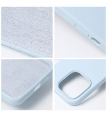 Cover in silicone Azzurro per Iphone 17 Pro ROAR Custodia Cloud-Skin Case altissima qualità, materiale flessibile e antiscivolo