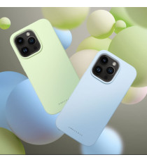 Cover in silicone Verde chiaro per Iphone 17 Pro ROAR Custodia Cloud-Skin Case altissima qualità flessibile e antiscivolo