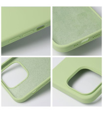 Cover in silicone Verde chiaro per Iphone 17 Pro ROAR Custodia Cloud-Skin Case altissima qualità flessibile e antiscivolo