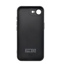 Cover in silicone Black per Iphone 16e ROAR Custodia Colorful Jelly altissima qualità, materiale flessibile e antiscivolo