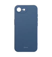 Cover in silicone Blu navy per Iphone 16e ROAR Custodia Colorful Jelly altissima qualità, materiale flessibile e antiscivolo