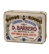Scrigno regalo - con tartufi misti - 130 gr - metallo - panna - Barbero Scrigno regalo - con tartufi misti - 130 gr - metallo - panna - Barbero