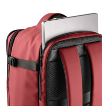 Zaino Cabin Bag Drop2Go - 25 x 20 x 40 cm - gomma - bordeaux - In Tempo