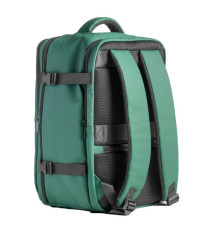 Zaino Cabin Bag Drop2Go - 25 x 20 x 40 cm - gomma - verde - In Tempo Zaino Cabin Bag Drop2Go - 25 x 20 x 40 cm - gomma - verde - In Tempo