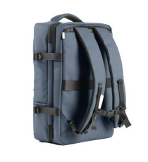 Zaino Travel Backpack Drop2Go - 30 x 15 x 45 cm - gomma - blu - In Tempo Zaino Travel Backpack Drop2Go - 30 x 15 x 45 cm - gomma - blu - In Tempo