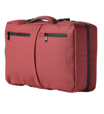 Zaino Travel Backpack Drop2Go - 30 x 15 x 45 cm - gomma - bordeaux - In Tempo