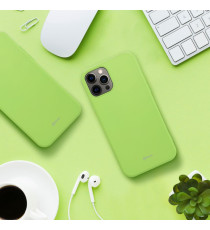 Cover in silicone Verde lime per Iphone 16e ROAR Custodia Colorful Jelly altissima qualità, materiale flessibile e antiscivolo