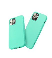 Cover in silicone Verde menta per Iphone 16e ROAR Custodia Colorful Jelly altissima qualità, materiale flessibile e antiscivolo