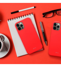 Cover in silicone Rosso per Iphone 16e ROAR Custodia Colorful Jelly altissima qualità, materiale flessibile e antiscivolo