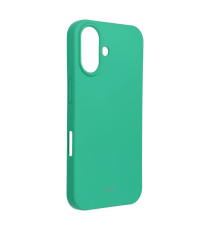 Cover in silicone Verde menta per Iphone 16 ROAR Custodia Colorful Jelly altissima qualità, materiale flessibile e antiscivolo