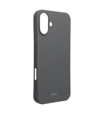Cover in silicone Grigio per Iphone 16 Plus ROAR Custodia Colorful Jelly altissima qualità, materiale flessibile e antiscivolo