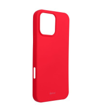 Cover in silicone Rosso per Iphone 16 Pro Max ROAR Custodia Colorful Jelly altissima qualità, materiale flessibile e antiscivolo