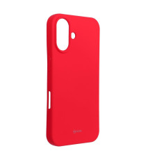 Cover in silicone Rosso per Iphone 16 ROAR Custodia Colorful Jelly altissima qualità, materiale flessibile e antiscivolo