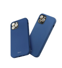 Cover in silicone Blu navy per Iphone 17 ROAR Custodia Colorful Jelly altissima qualità materiale flessibile antiscivolo