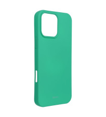 Cover in silicone Verde menta per Iphone 17 ROAR Custodia Colorful Jelly altissima qualità materiale flessibile antiscivolo
