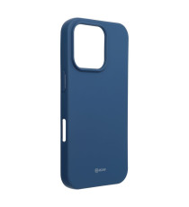 Cover in silicone Blu navy per Iphone 17 Pro Max ROAR Custodia Colorful Jelly altissima qualità materiale flessibile antiscivolo