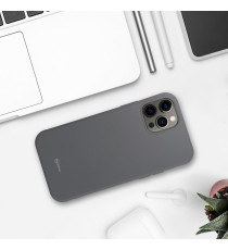 Cover in silicone Grigio per Galaxy S23 ROAR Custodia Colorful Jelly altissima qualità, materiale flessibile e antiscivolo