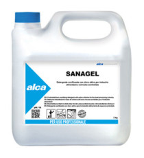 Detergente igienizzante Sanagel - Alca - tanica da 3 kg Detergente igienizzante Sanagel - Alca - tanica da 3 kg