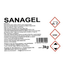 Detergente igienizzante Sanagel - Alca - tanica da 3 kg