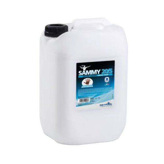 Sapone lavamani concentrato Sammy 20/S in tanica - 10 L - Nettuno Sapone lavamani concentrato Sammy 20/S in tanica - 10 L - Nettuno