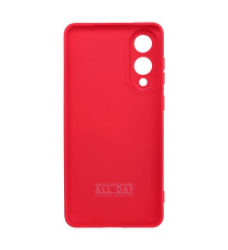 Cover in silicone Rosso per Galaxy S25 Edge ROAR Custodia Colorful Jelly altissima qualità, materiale flessibile e antiscivolo