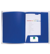 Cartella di presentazione Kreacover - in PP - 2 alette - colori assortiti - A4 - Exacompta Cartella di presentazione Kreacover - in PP - 2 alette - colori assortiti - A4 - Exacompta