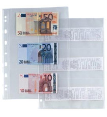 Buste forate Atla 6S - porta banconote/scontrini - 6 spazi - PP - 21 x 29,7 cm - liscio - Sei Rota - conf. 10 pezzi Buste forate Atla 6S - porta banconote/scontrini - 6 spazi - PP - 21 x 29,7 cm - liscio - Sei Rota - conf. 10 pezzi