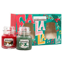 Candele Giara - Cinnamon Delight/Wrapping Paper Pine - Yankee Candle - conf. da 2 pz Candele Giara - Cinnamon Delight/Wrapping Paper Pine - Yankee Candle - conf. da 2 pz