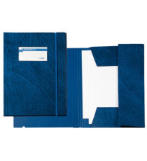 Cartellina Archivio 3L F - 25 x 35 cm - Colpan - c/elastico - dorso max 30 mm - blu - Sei Rota