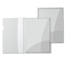 Cartellina Capri 69/2 - 21 x 29,7 cm - PVC - con 2 tasche - trasparente liscio  - Sei Rota - conf. 5 pezzi