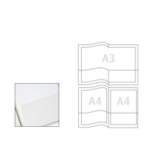 Cartellina Capri 69/T2 - 21 x 29,7 cm - PVC - con 2 tasche orizzontali - trasparente liscio - Sei Rota - conf. 5 pezzi Cartellina Capri 69/T2 - 21 x 29,7 cm - PVC - con 2 tasche orizzontali - trasparente liscio - Sei Rota - conf. 5 pezzi