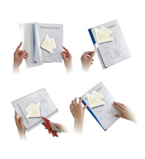 Cartellina Poli 200 - 21 x 29,7 cm - PP - trasparente buccia - dorso rosso - Sei Rota - conf. 10 pezzi Cartellina Poli 200 - 21 x 29,7 cm - PP - trasparente buccia - dorso rosso - Sei Rota - conf. 10 pezzi