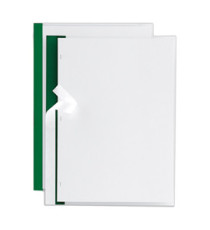 Cartellina Poli 200 - 21 x 29,7 cm - PP - trasparente buccia - dorso verde - Sei Rota - conf. 10 pezzi Cartellina Poli 200 - 21 x 29,7 cm - PP - trasparente buccia - dorso verde - Sei Rota - conf. 10 pezzi