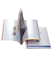 Cartelline forate - Ercole Cat - 21 x 29,7 cm - PVC - c/tasche - trasparente liscio - Sei Rota - conf. 10 pezzi Cartelline forate - Ercole Cat - 21 x 29,7 cm - PVC - c/tasche - trasparente liscio - Sei Rota - conf. 10 pezzi