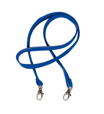 Cordoncino Pass M - raso - lunghezza 85 cm - blu - Sei Rota - conf. 50 pezzi