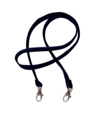Cordoncino Pass M - raso - lunghezza 85 cm - nero - Sei Rota - conf. 50 pezzi