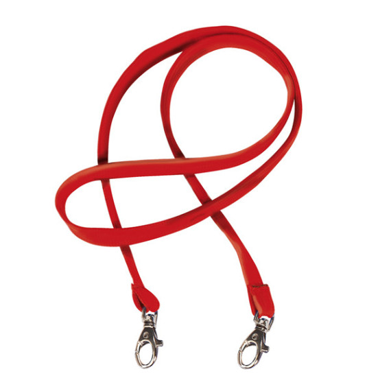 Cordoncino Pass M - raso - lunghezza 85 cm - rosso - Sei Rota - conf. 50 pezzi Cordoncino Pass M - raso - lunghezza 85 cm - rosso - Sei Rota - conf. 50 pezzi