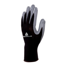 Guanti di precisione VE712GR - poliestere - palmo in nitrile - taglia 07 - nero/grigio - Deltaplus Guanti di precisione VE712GR - poliestere - palmo in nitrile - taglia 07 - nero/grigio - Deltaplus