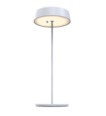 Lampada da tavolo 901 - c/aggancio magnetico - 10 x 30 cm - alluminio - bianco - Palmina