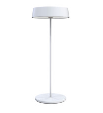 Lampada da tavolo 901 - c/aggancio magnetico - 10 x 30 cm - alluminio - bianco - Palmina