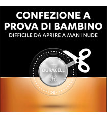 Batteria Duracell 2430 CR2430 3v Batterie Specialistiche 2430 a bottone al litio da 3V Garantiscono una durata fino a 10 anni Batteria Duracell 2430 CR2430 3v Batterie Specialistiche 2430 a bottone al litio da 3V Garantiscono una durata fino a 10 anni