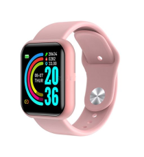 Orologio Smartwatch L18S rosa pink schermo 1.3" touchscreen bracciale attività - fitness - cardiofrequenzimetro Bluetooth Orologio Smartwatch L18S rosa pink schermo 1.3" touchscreen bracciale attività - fitness - cardiofrequenzimetro Bluetooth