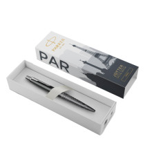Penna sfera Jotter - Global Icon Paris - punta M - fusto grigio - Parker