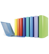 Raccoglitore Like! - 4 anelli a D 30 mm - dorso 4 cm - 22x30 cm - PP - colori assortiti  - Sei Rota