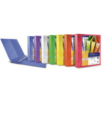 Raccoglitore personalizzabile Myto Ti - 4 anelli a D 17 mm - dorso 2,5 cm - 22x30 cm - colori assortiti - Sei Rota