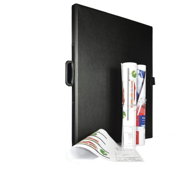 Raccoglitore Sanremo 2000 - 4 anelli a R 30 mm - dorso 3 cm - 50x70 cm (libro) - nero - Sei Rota Raccoglitore Sanremo 2000 - 4 anelli a R 30 mm - dorso 3 cm - 50x70 cm (libro) - nero - Sei Rota