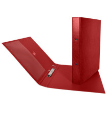 Raccoglitore Stelvio - 2 anelli a R 25 mm - dorso 3 cm - 22 x 30 cm - rosso - Sei Rota Raccoglitore Stelvio - 2 anelli a R 25 mm - dorso 3 cm - 22 x 30 cm - rosso - Sei Rota