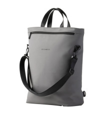 Borsa zainabile Drop - 30 x 44 x 14 cm - gomma - grigio - In Tempo