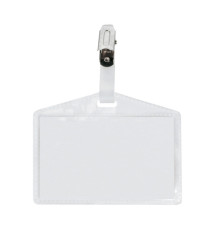 Portanome Pass 3P - clip in metallo - senza cartoncino - 9,5 x 6 cm - PP - buccia - Sei Rota - conf. 10 pezzi Portanome Pass 3P - clip in metallo - senza cartoncino - 9,5 x 6 cm - PP - buccia - Sei Rota - conf. 10 pezzi