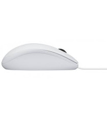 Mouse Logitech B100 ottico bianco 910-003360 con cavo usb 2.0 da 180cm - uso ambidestro - 2 pulsanti + rotella compatti Mouse Logitech B100 ottico bianco 910-003360 con cavo usb 2.0 da 180cm - uso ambidestro - 2 pulsanti + rotella compatti